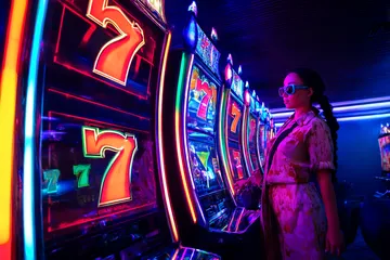 A person using their device against a moody casino-themed background, illustrating the smooth re-entry process at ZEUS75.